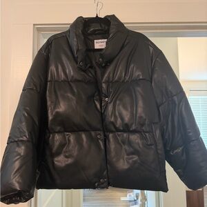 Old Navy Dark Puffer Coat